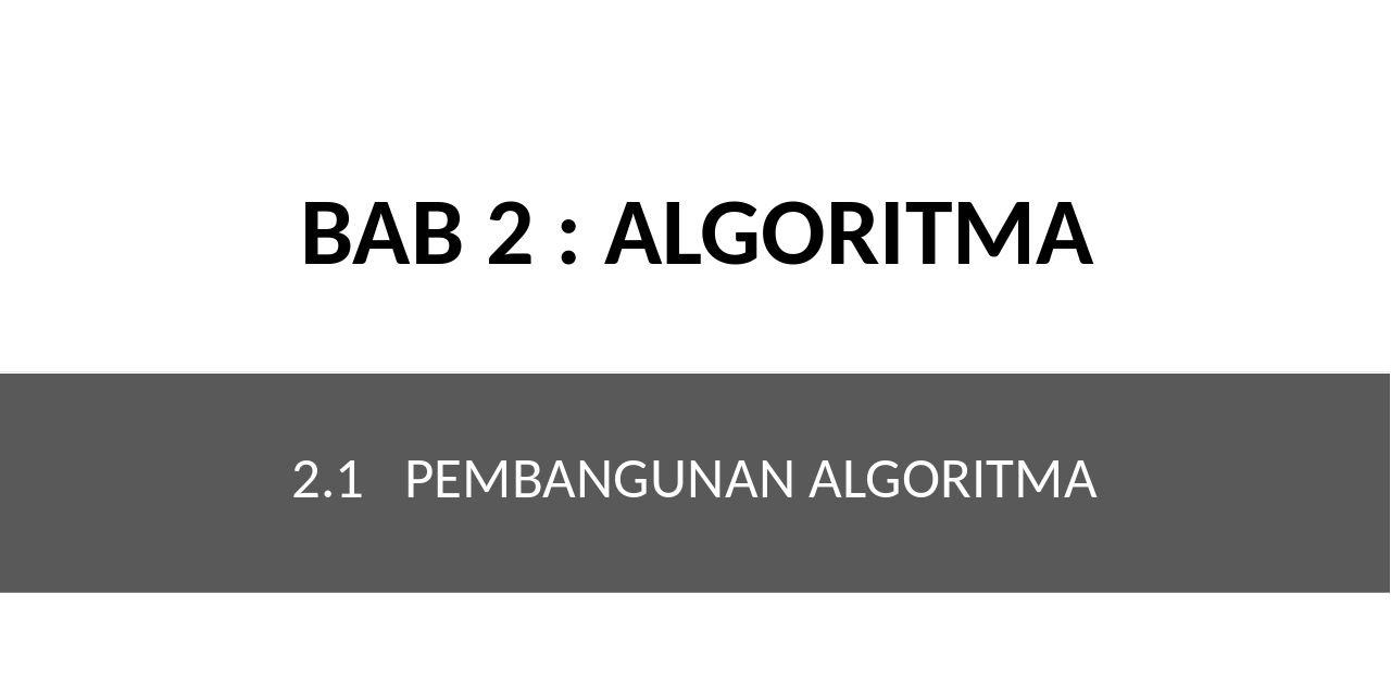 Algoritma - Struktur Kawalan Pilihan Bersarang