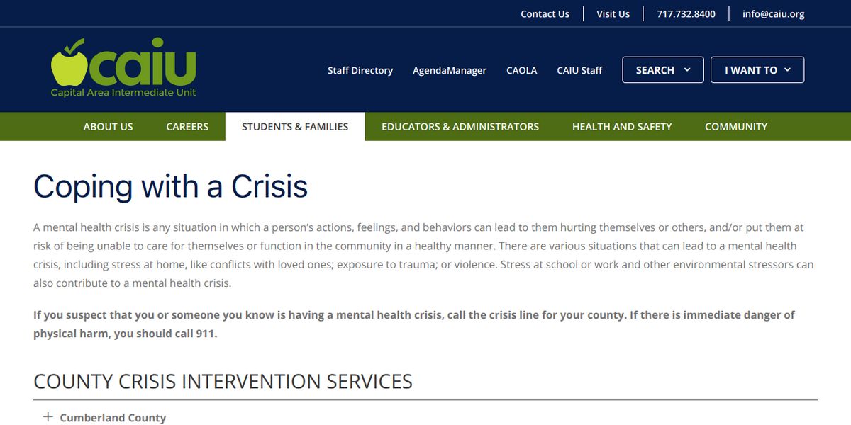 Suicide Prevention Resource